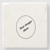 Machen Sie Ihr von einem netten SteinUntersetzer (Vorderseite)