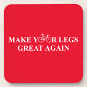 Machen Sie Ihre Beine wieder groß Untersetzer (Vorderseite)