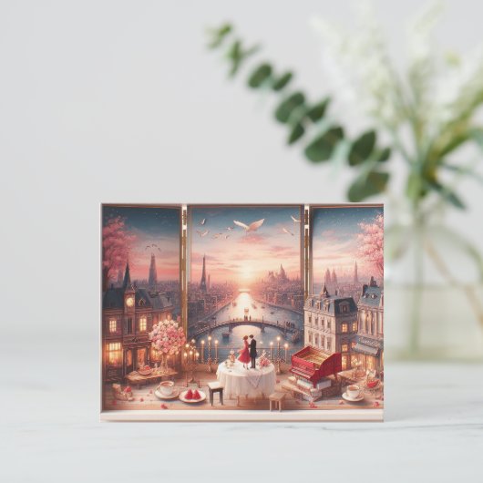 Machen Sie Ihre beliebte individuell anpassbare 4. Begleitkarte (Stehend Vorderseite)