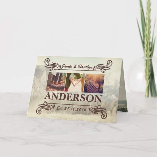 Machen Sie Ihre eigene angesagte Retro Instagram Karte (Vorderseite)