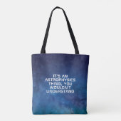 Machen Sie Ihre eigene Astrophysik Tasche (Rückseite)