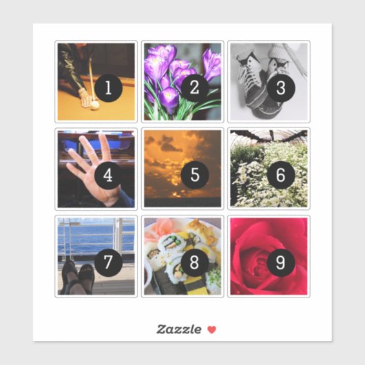 Machen Sie Ihre eigene Dekoration ganz einfach mit Aufkleber (Blatt)