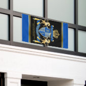 Machen Sie Ihre eigene Einhornmatte mit dem blauen Banner (Äußeres Gebäude)