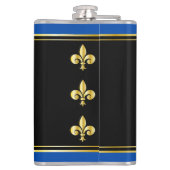 Machen Sie Ihre eigene Einhornmatte mit dem blauen Flachmann (Rückseite)