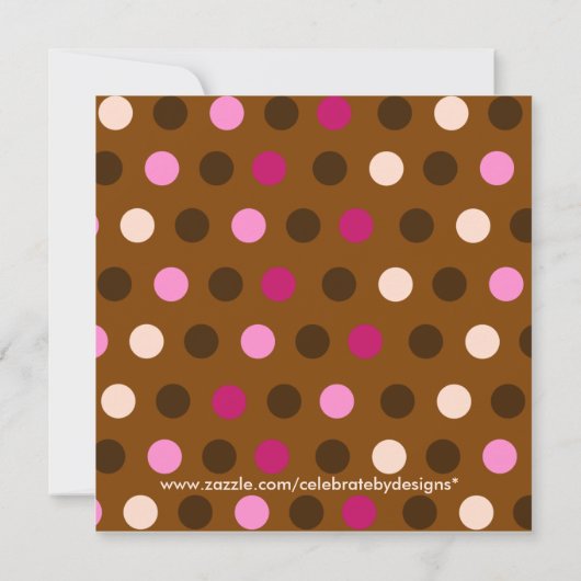 Machen Sie Ihre eigene Einladung (Rückseite)