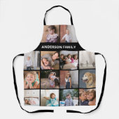 Machen Sie Ihre eigene Foto-Collage und nennen Sie Schürze (Vorderseite)