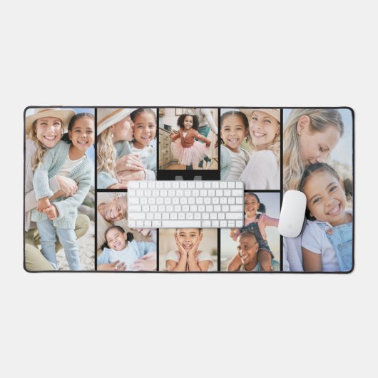 Machen Sie Ihre eigene FotoCollage Schreibtischunterlage (Tastatur & Maus)