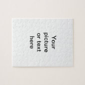 Machen Sie Ihre eigene Gewohnheit personalisiert Puzzle (Horizontal)