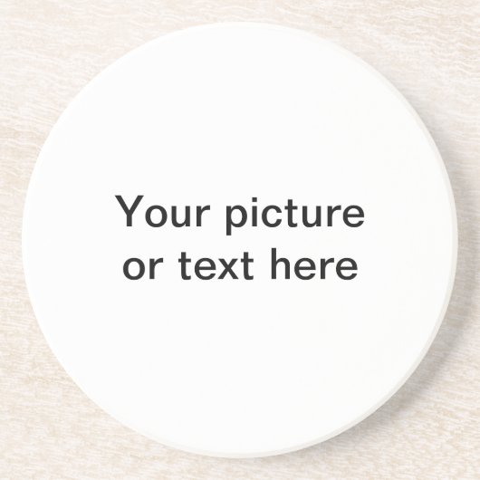 Machen Sie Ihre eigene Gewohnheit personalisiert Untersetzer (Vorne)