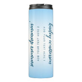 Machen Sie Ihre eigene Instagram Grid Sommerfotosa Thermosbecher (Rückseite)