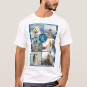 Machen Sie Ihre eigene Instagram Grid Summer Foto  T-Shirt (Vorderseite)