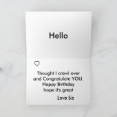 Machen Sie Ihre eigene Karte (Innenseite)