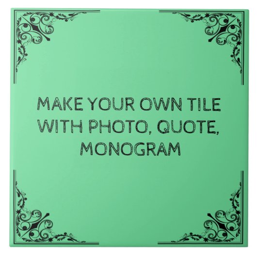 MACHEN SIE IHRE EIGENE KERAMIK FLIESE (Vorderseite)