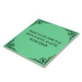 MACHEN SIE IHRE EIGENE KERAMIK FLIESE (Seite)