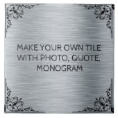 MACHEN SIE IHRE EIGENE KERAMIK FLIESE (Vorderseite)