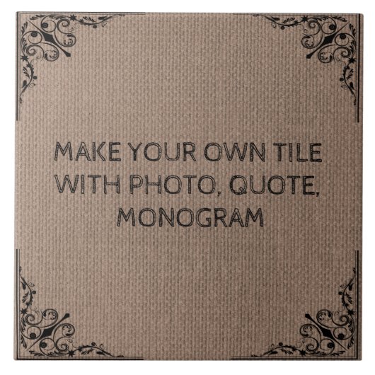 MACHEN SIE IHRE EIGENE KERAMIK FLIESE (Vorderseite)