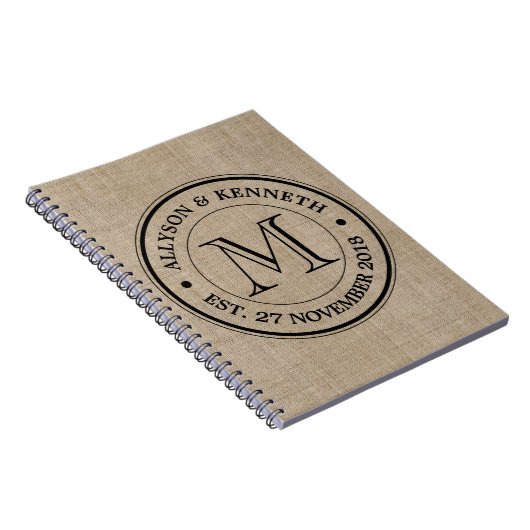 Machen Sie Ihre eigene Leinwand Retro Notizblock (Rechte Seite)