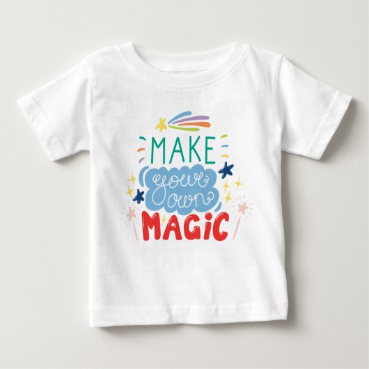 Machen Sie Ihre eigene Magie Baby T-shirt (Vorderseite)