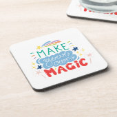 Machen Sie Ihre eigene Magie Getränkeuntersetzer (Linke Seite)