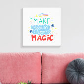 Machen Sie Ihre eigene Magie Leinwanddruck (Insitu (Wohnzimmer))