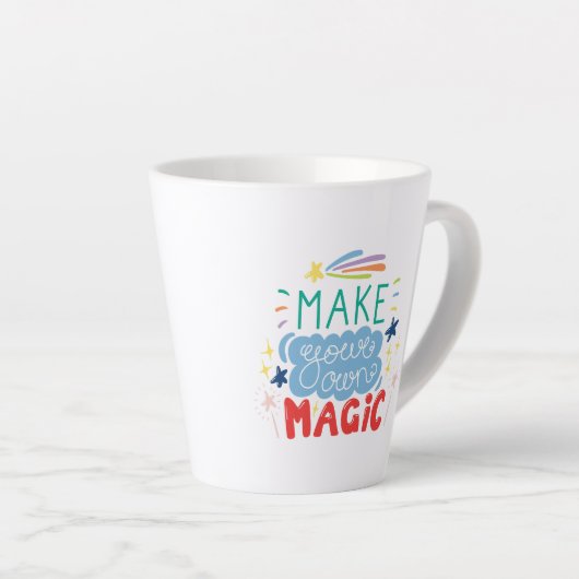Machen Sie Ihre eigene Magie Milchtasse (Rechte Ecke)