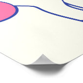 Machen Sie Ihre eigene Magie | Niedliches Einhorn Poster (Ecke)