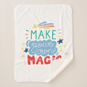 Machen Sie Ihre eigene Magie Sherpadecke