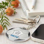 Machen Sie Ihre eigene maßgeschneiderte Fußball-Ma Schlüsselanhänger (Vorderseite rechts)