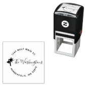 Machen Sie Ihre eigene moderne Rücksendeadresse Pa Permastempel (Beispiel)