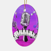 Machen Sie Ihre eigene Musik Keramikornament (Links)