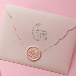 Machen Sie Ihre eigene Niedliche und stilvolle Rüc Gummistempel