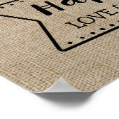 Machen Sie Ihre eigene Nummer 1 Vater Geburtstag N Poster (Ecke)