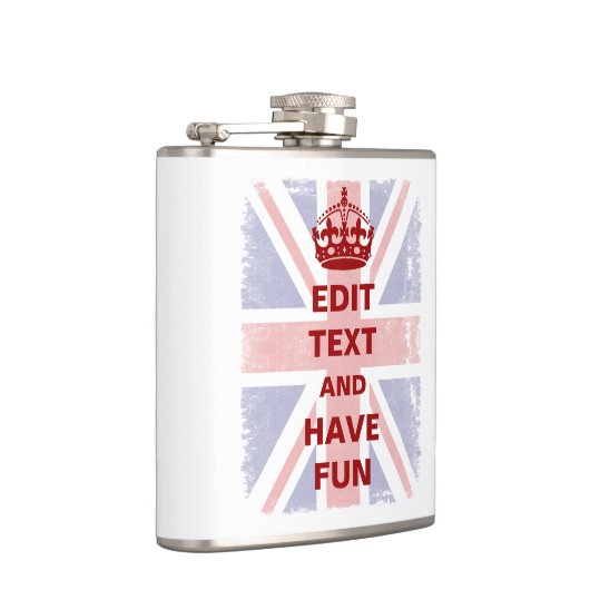 Machen Sie Ihre eigene Parodie Flachmann (Rechts)