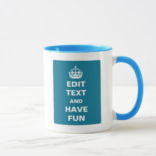 Machen Sie Ihre eigene Parodie Tasse