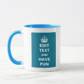 Machen Sie Ihre eigene Parodie Tasse (Links)