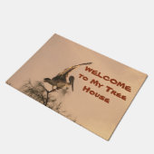 Machen Sie Ihre eigene Pelikanbaum Türmatte Doorma (Schrägansicht)