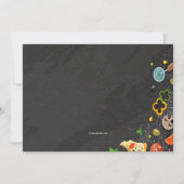 Machen Sie Ihre eigene Pizza-Party Einladung (Rückseite)