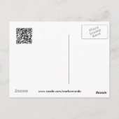 Machen Sie Ihre eigene Postkarte (Rückseite)