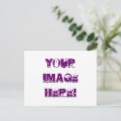 Machen Sie Ihre eigene Postkarte! Postkarte (Stehend Vorderseite)