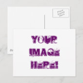 Machen Sie Ihre eigene Postkarte! Postkarte (Vorne/Hinten)