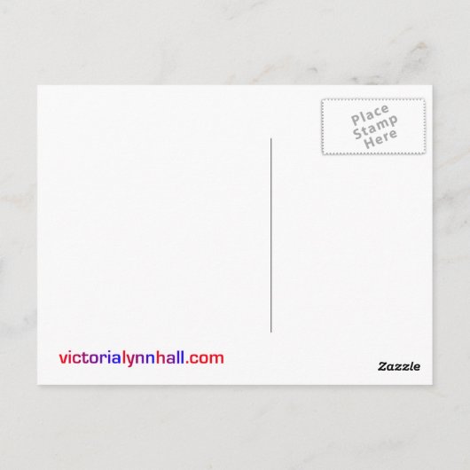 Machen Sie Ihre eigene Regenbogenfotografie Postkarte (Rückseite)