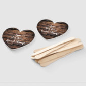 Machen Sie Ihre eigene rustikale Hochzeit draußen Fächer (Non-assembled)