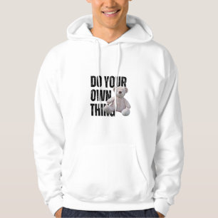 Machen Sie Ihre eigene Sache Teddy Bären Hoodie