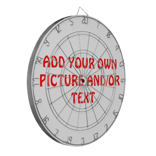 MACHEN SIE IHRE EIGENE SONDERMATIKARTE DARTSCHEIBE (Vorderseite Links)