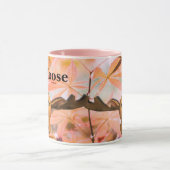 Machen Sie Ihre eigene Überschrift - Rosa Tasse (Zentrum)