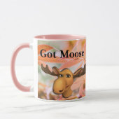 Machen Sie Ihre eigene Überschrift - Rosa Tasse (Links)