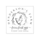 Machen Sie Ihre eigene Vintage Eierkarton Gummistempel (Prägung)