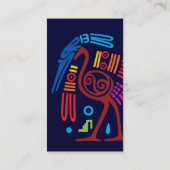 Machen Sie Ihre eigene Visitenkarte, völlig Visitenkarte (Rückseite)