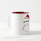 Machen Sie Ihre eigene Weihnachtscreme-Tasse Zweifarbige Tasse (Vorderseite Links)