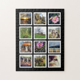 Machen Sie Ihre eigenen 12 Instagram Foto-Collage Puzzle
